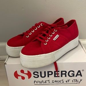 Superga 2790 in red